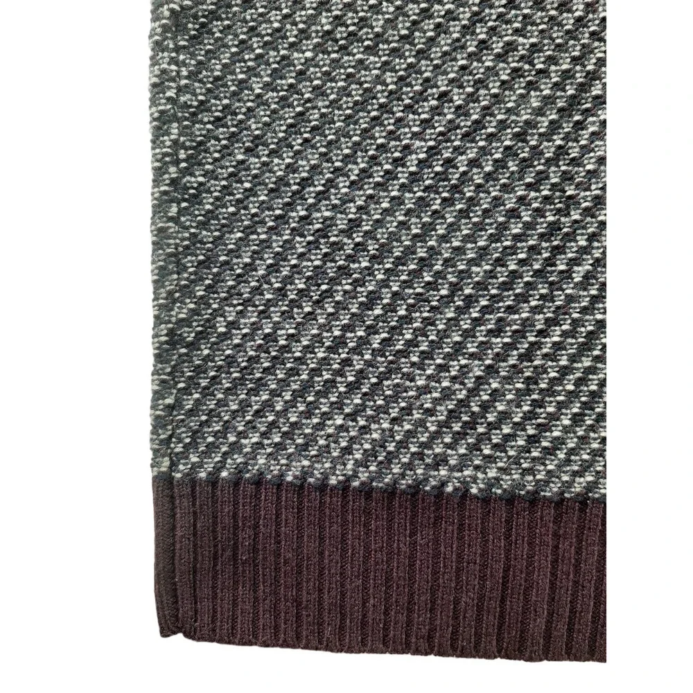 Nordstrom Mens Shop Men's Purple Multicolor Knit Wool Cashmere Blend Sweater XXL - Picture 5 of 6